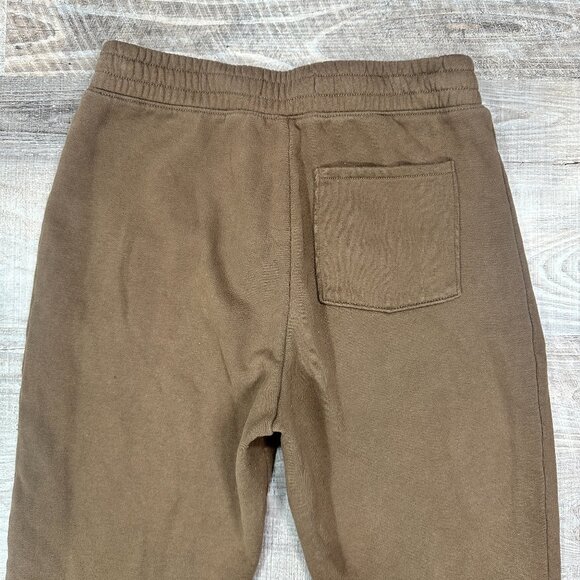 Y2K Vtg Hollister Brown Sweatpants Drawstring Waist White Leg Size M? - Picture 5 of 11